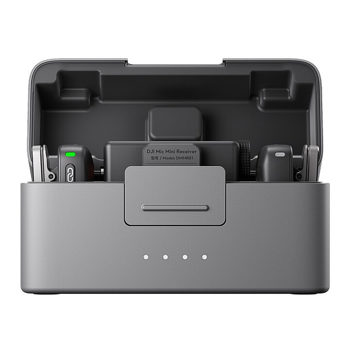 DJI Mic Mini (2 TX + 1 RX ) + BOITIER DE RECHARGE Webcams DJI Maroc