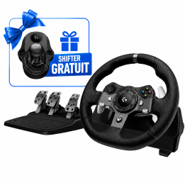 BUNDLE Logitech G G920 Driving Force Racing Wheel + Logitech G Driv...
