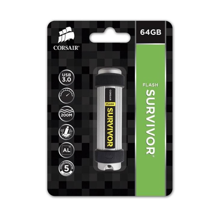 Corsair Flash Survivor 3.0 64 Go Clés USB Corsair Maroc