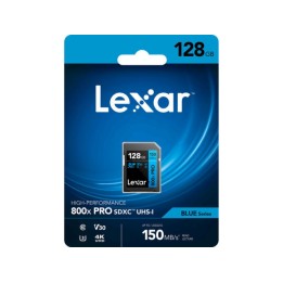 Lexar PRO Blue Series 128GB SDXC Disques durs externes Lexar Maroc