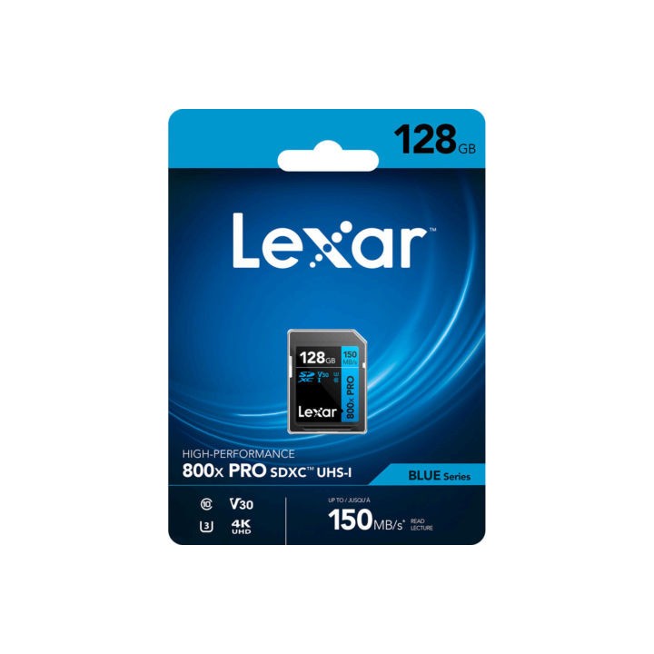 Lexar PRO Blue Series 128GB SDXC Disques durs externes Lexar Maroc