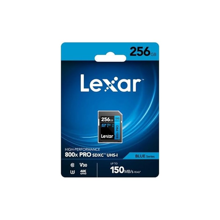 Lexar Pro 256GB SDXC Disques durs externes Lexar Maroc