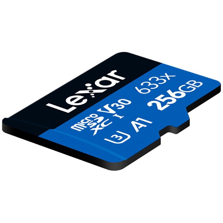 Lexar Haute Performance 256 Go 633x microSDXC UHS-I Disques durs ex...