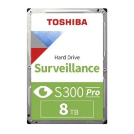 Toshiba S300 Pro Surveillance 3.5" 8TB Disques durs internes Toshib...