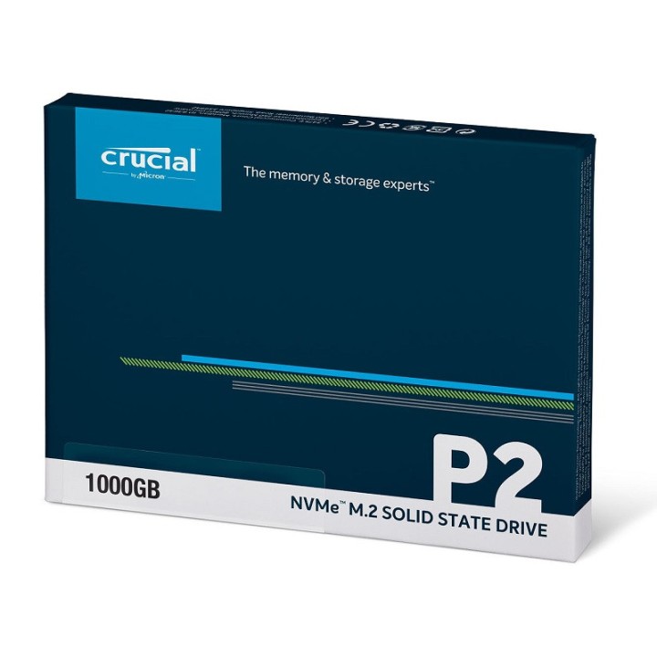 Crucial P2 M.2 PCIe NVMe 1TB Disques SSD Crucial Maroc