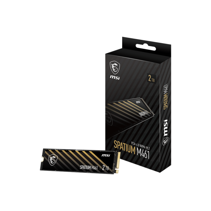 MSI SPATIUM M461 NVMe M.2 2TB Disques SSD MSI Maroc