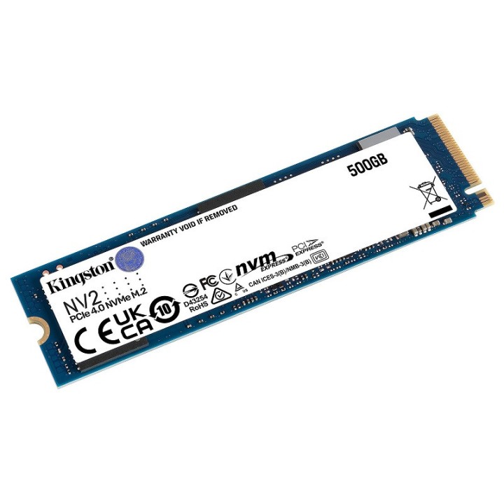 Kingston SSD NV2 500GB M.2 NVMe Disques SSD Kingston Maroc