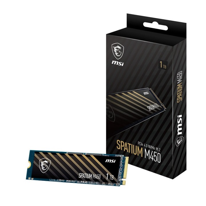 MSI SPATIUM M450 NVMe M.2 1TB Disques SSD MSI Maroc