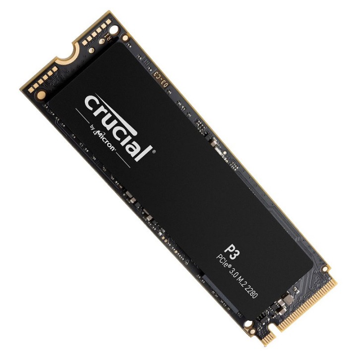Crucial P3 M.2 PCIe NVMe 500GB Disques SSD Crucial Maroc
