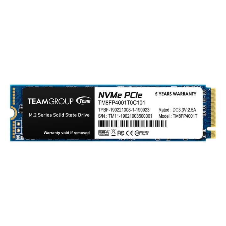 TeamGroup MP34 M.2 PCIe NVMe 1TB Disques SSD Team Group Maroc