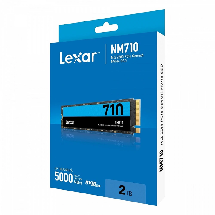 Lexar NM710 M.2 PCIe NVMe 2TB Disques SSD Lexar Maroc