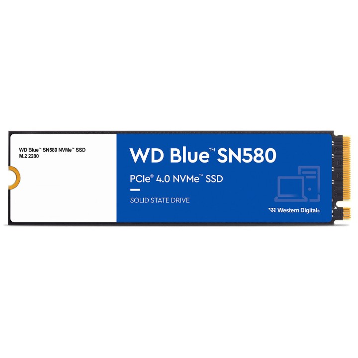 Western Digital SSD WD Blue SN580 2TB Disques SSD Western Digital M...