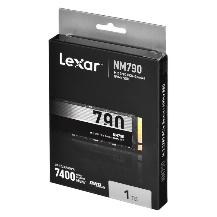 Lexar NM790 M.2 PCIe NVMe 1TB Disques SSD Lexar Maroc