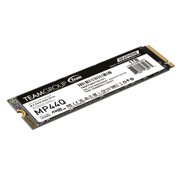 TeamGroup MP44Q M.2 PCIe NVMe 1TB Disques SSD Team Group Maroc