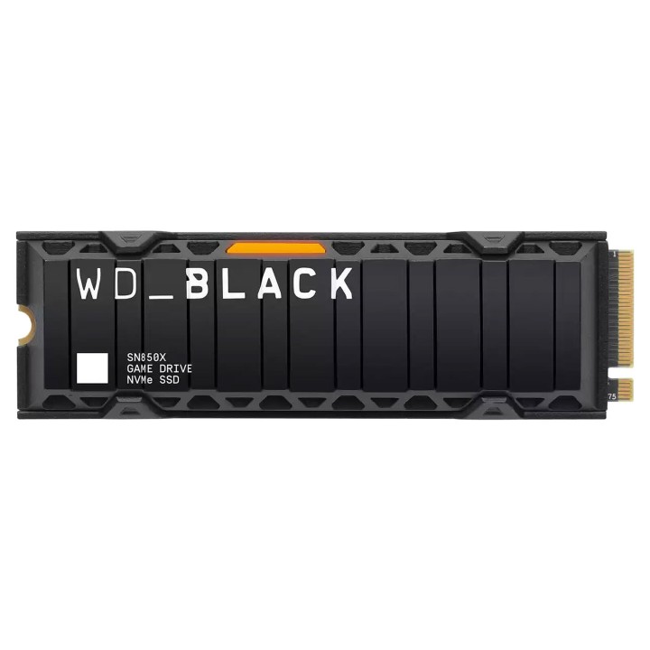 Western Digital SSD WD Black SN850X 2 To - Avec dissipateur thermiq...