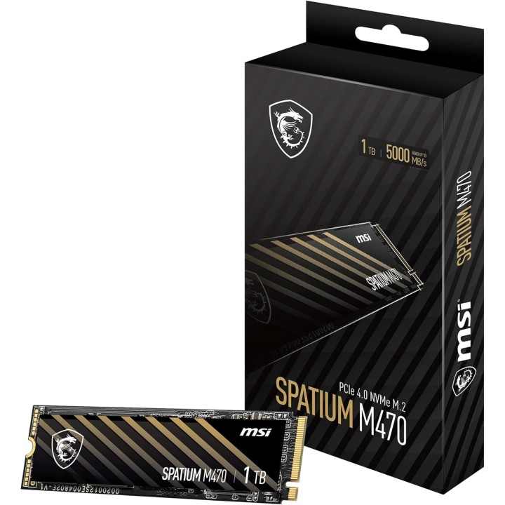 MSI SPATIUM M470 PRO NVMe M.2 1TB Disques SSD MSI Maroc