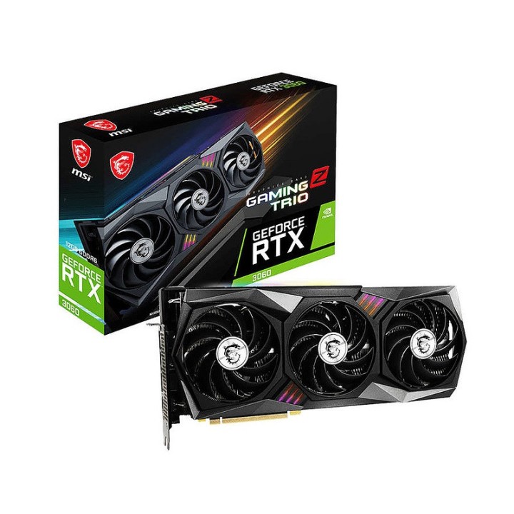 MSI GeForce RTX 3060 Gaming Z Trio 12GB GDDR6 Cartes graphiques MSI...
