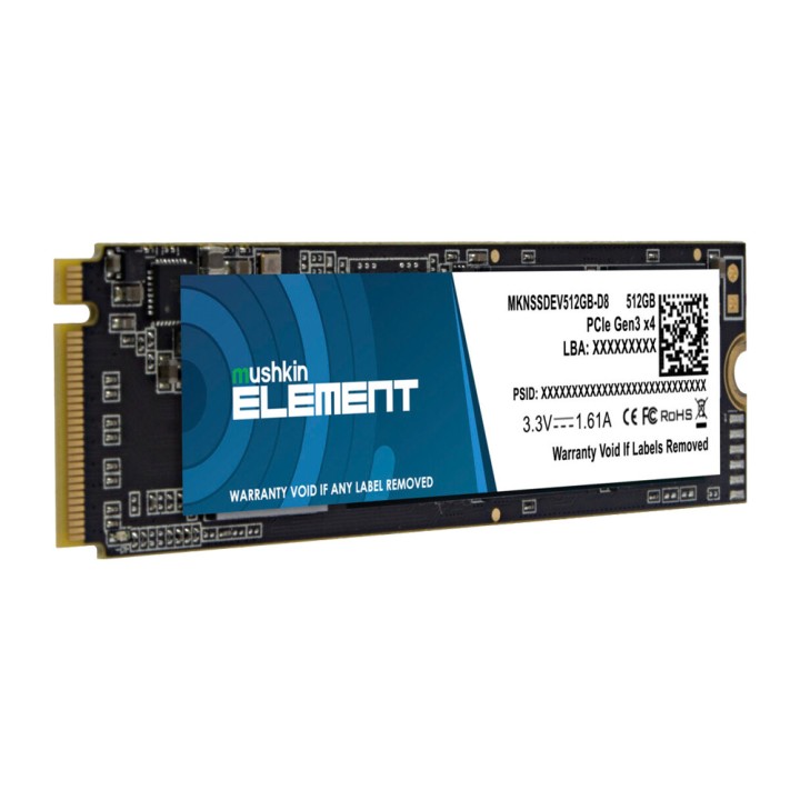 Mushkin Element M.2 PCIe NVMe 512GB Disques SSD Mushkin Maroc