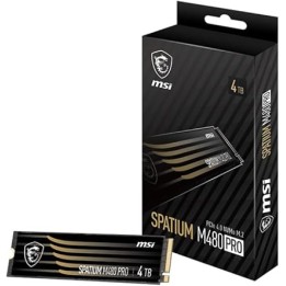 MSI SPATIUM M480 PRO PCIe 4.0 NVMe M.2 4TB Disques SSD MSI Maroc