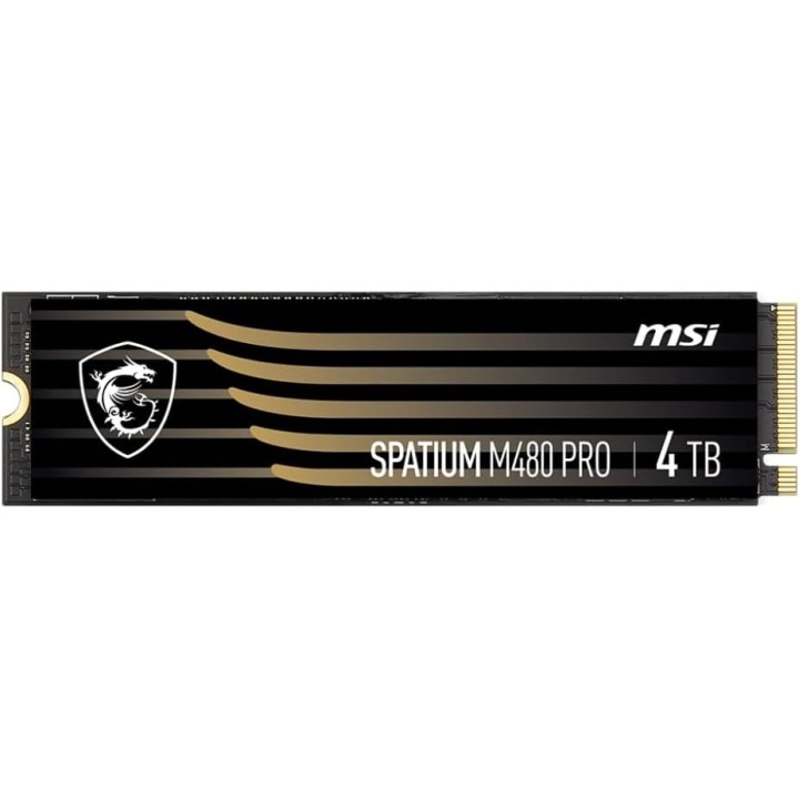 MSI SPATIUM M480 PRO PCIe 4.0 NVMe M.2 4TB Disques SSD MSI Maroc