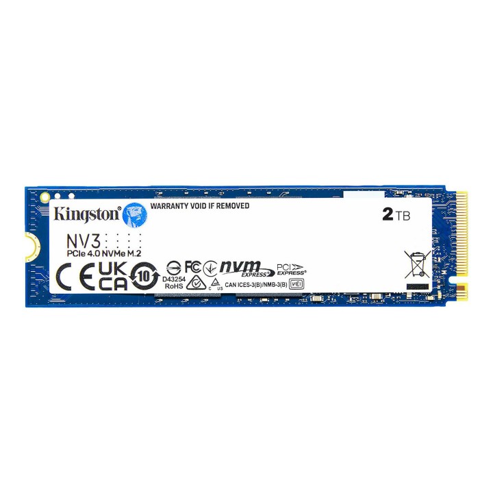 Kingston SSD NV3 2TB M.2 NVMe Disques SSD Kingston Maroc