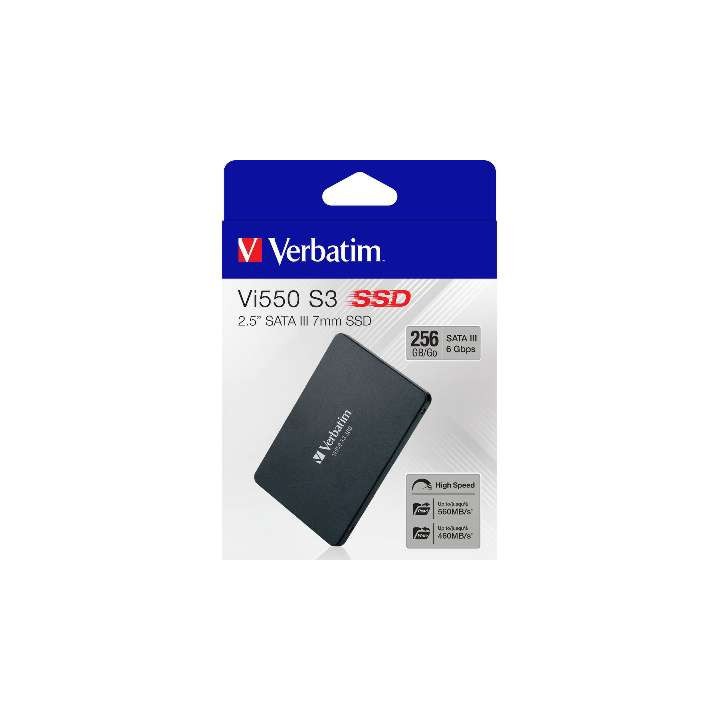 VERBATIM Vi550 256GB 2.5" Disques SSD VERBATIM Maroc