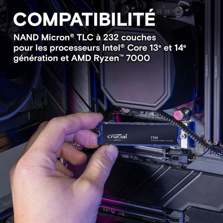 Crucial T705 4 To Disques SSD Crucial Maroc
