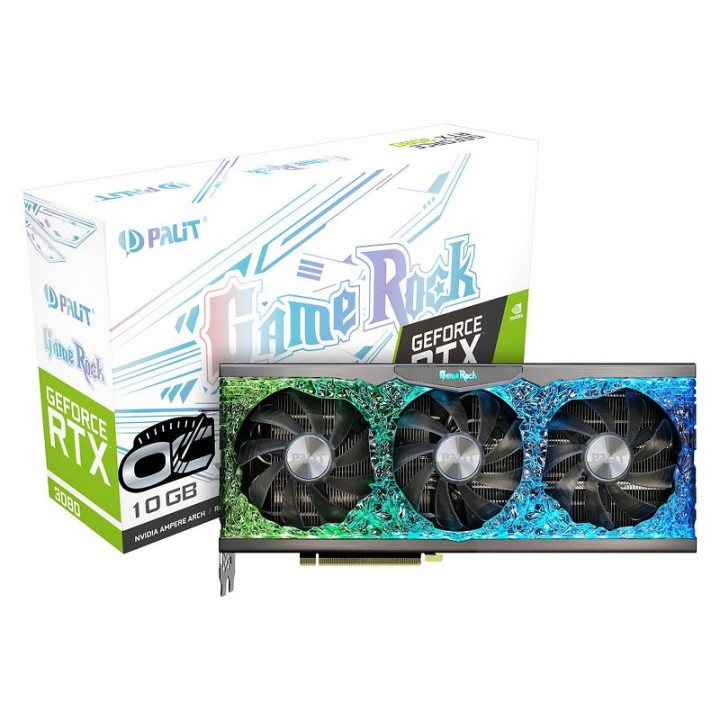 Palit GeForce RTX 3080 GameRock OC 10GB GDDR6X (LHR) NVIDIA Palit M...