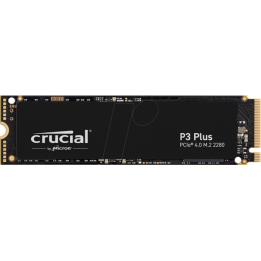 Crucial P3 Plus M.2 PCIe NVMe Gen4x4 2TB (Sans emballage) Disques S...