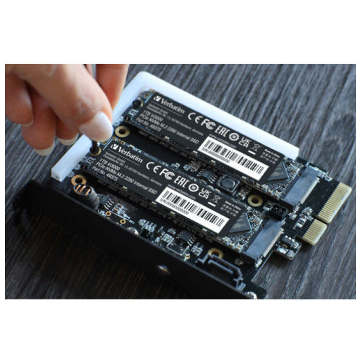 VERBATIM Vi3000 M.2 PCle Gen3x4 1TB Disques SSD VERBATIM Maroc