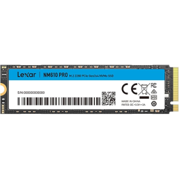 Lexar NM610 PRO M.2 PCIe Gen3x4 NVMe 2TB Disques SSD Lexar Maroc