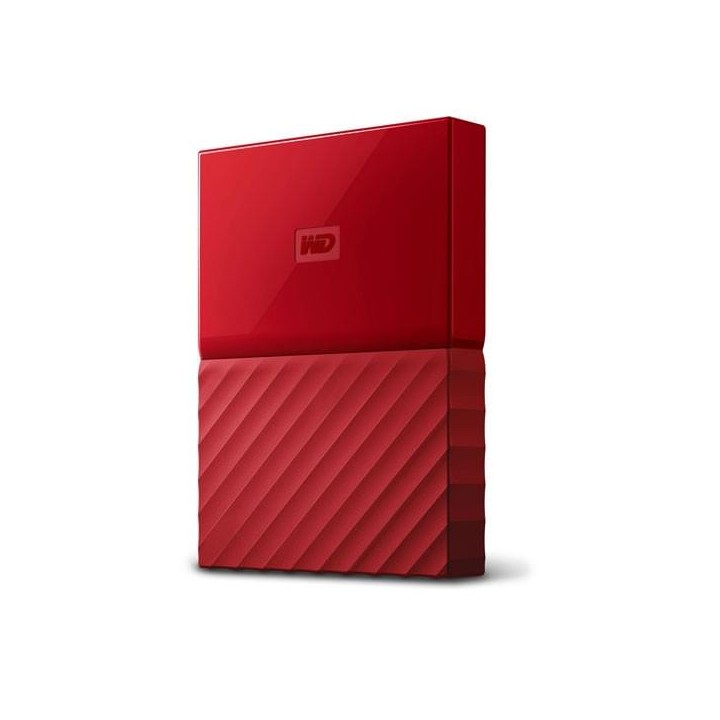 WD My Passport 1TB Rouge (USB 3.0) Disques durs externes Western Di...