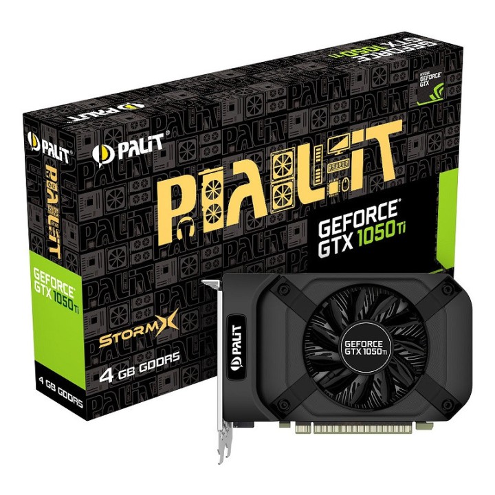 Palit GeForce GTX 1050Ti StormX 4GB GDDR5 Cartes graphiques Palit M...