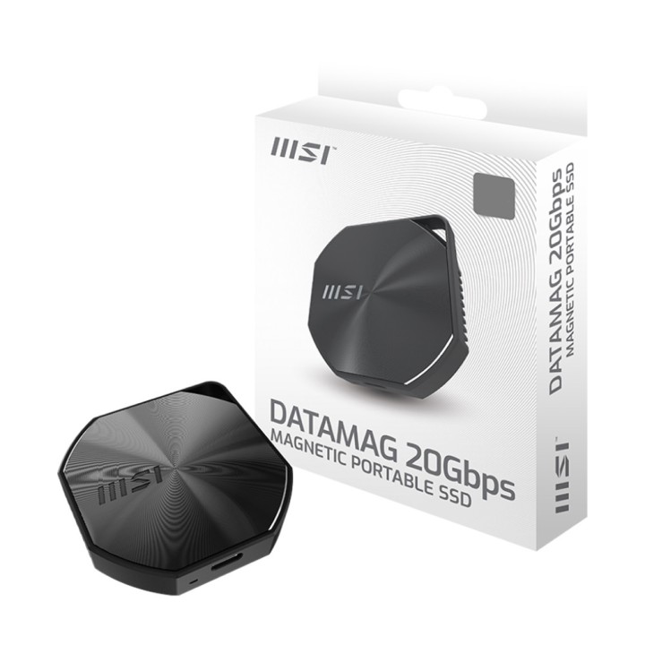 MSI DATAMAG 20GBPS 1TB USB 3.2 Disques durs externes MSI Maroc