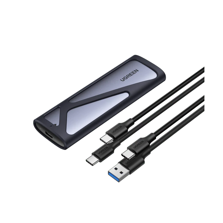 Ugreen Boitier disque dur externe Nvme/M2 SATA SSD Accessoires disq...