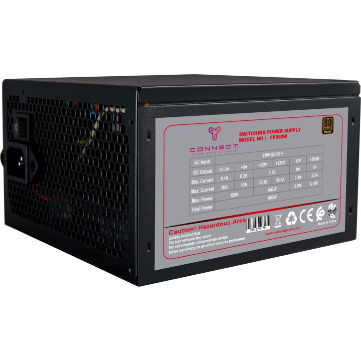 Connect PSU 650 80 PLUS Bronze 650W Entre 500 W et 599 W Connect Maroc