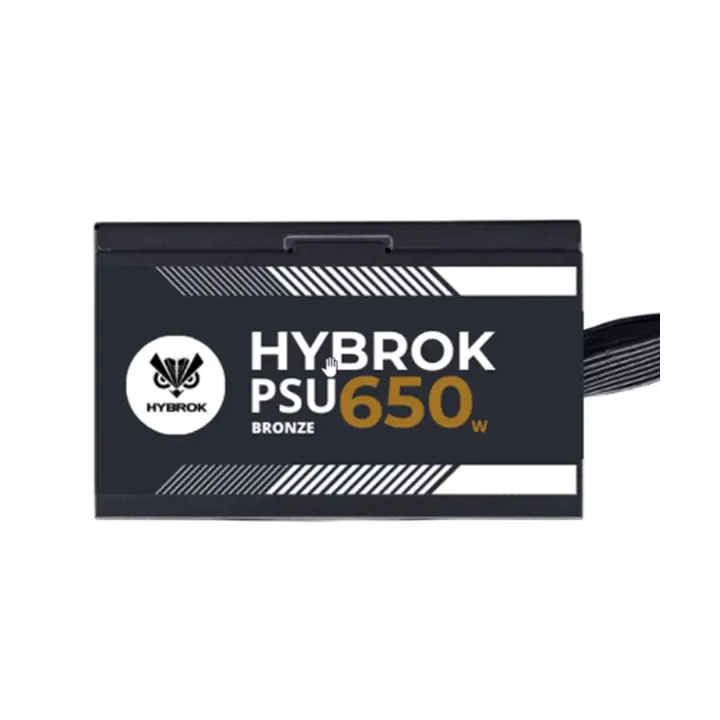 HYBROK PSU 650 80 PLUS Bronze 650W Entre 600 W et 699 W HYBROK Maroc
