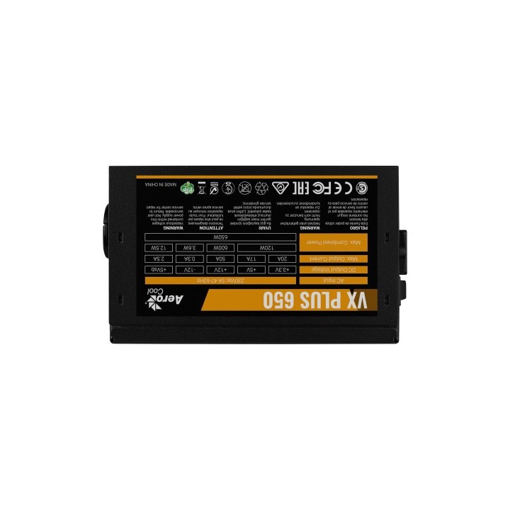 Aerocool VX PLUS 650W Entre 600 W et 699 W Aerocool Maroc