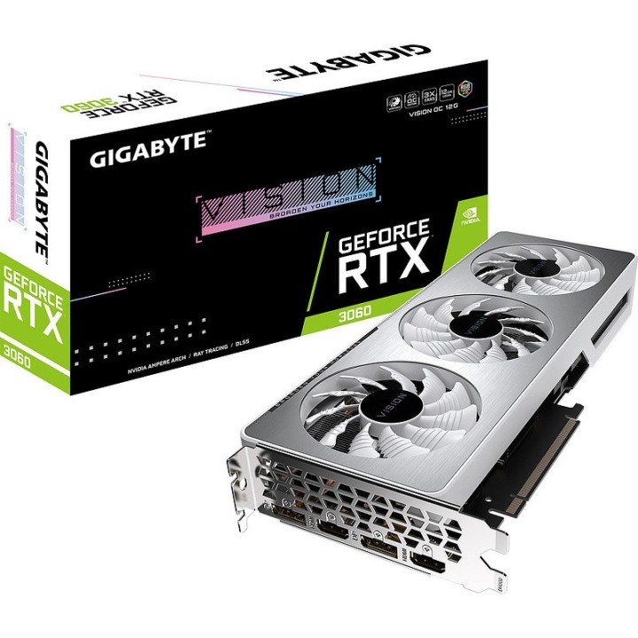 Gigabyte GeForce RTX 3060 VISION OC 12GB GDDR6 (LHR) Cartes graphiq...