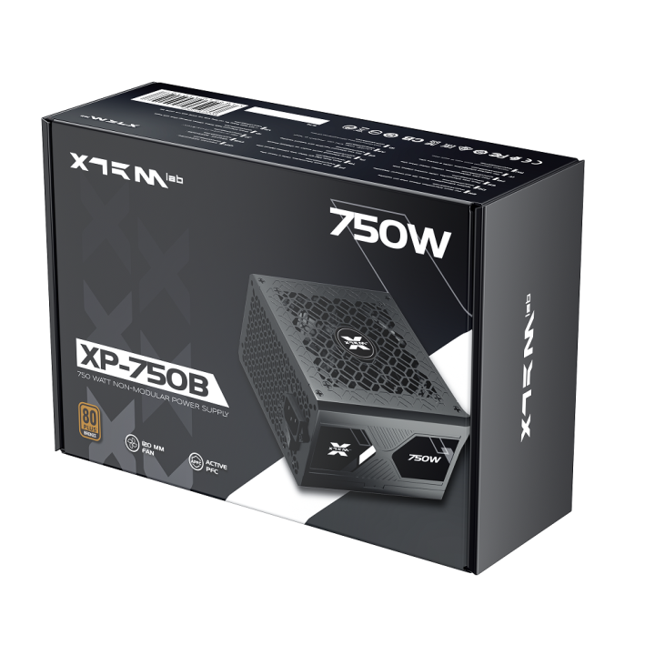XTRMLAB XP-750B 80+ BRONZE 750W ( 2 ANS GARANTIE ) Entre 700 W et 7...