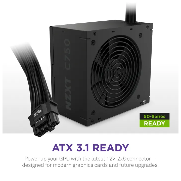 NZXT C750 Bronze ATX 3.1 80PLUS Bronze 750W Entre 700 W et 799 W NZ...