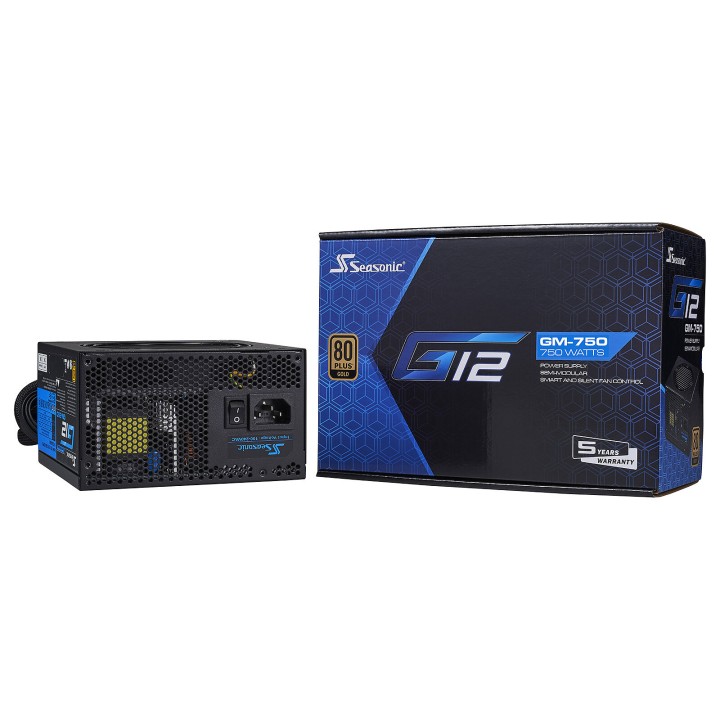 Seasonic G12 GM-750 80PLUS Gold (2024) Entre 700 W et 799 W Seasoni...