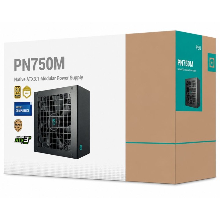 Deepcool Gamer STORM PN750M 80 Plus Gold 750W Black Entre 700 W et ...