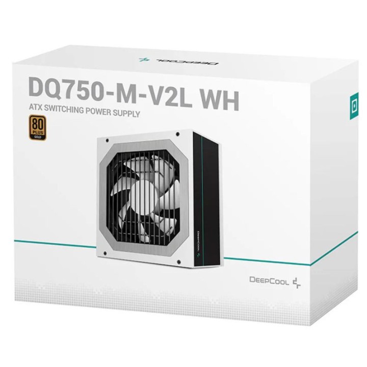 DeepCool DQ750-M-V2L 80PLUS GOLD 750W White Entre 700 W et 799 W De...