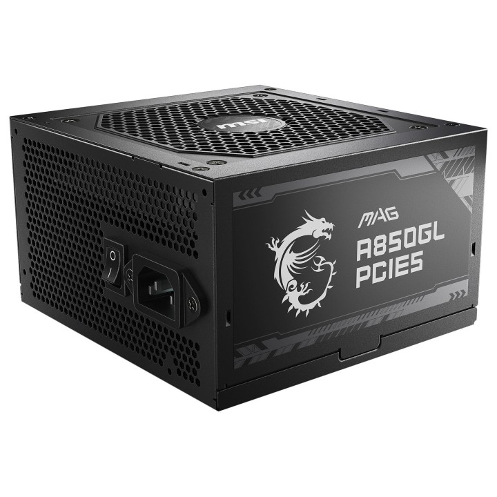 MSI MAG A850GL PCIE5 80PLUS Gold 850W Noir Entre 800 W et 899 W MSI...