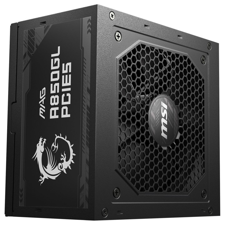 MSI MAG A850GL PCIE5 80PLUS Gold 850W Noir Entre 800 W et 899 W MSI...