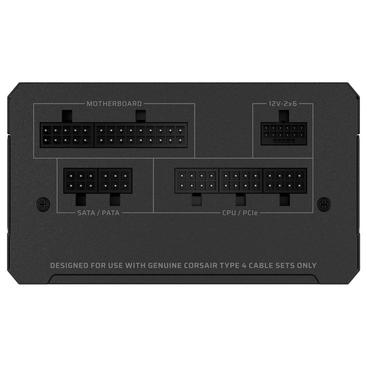 Corsair RM850e Gold Noir (2025) Entre 800 W et 899 W Corsair Maroc