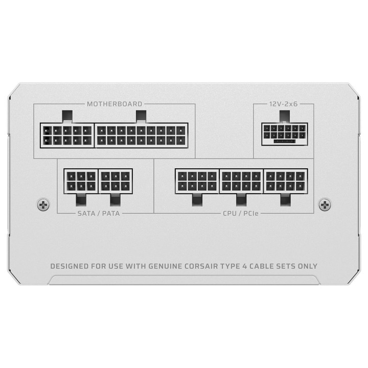 Corsair RM850e Gold Blanc (2025) Entre 800 W et 899 W Corsair Maroc