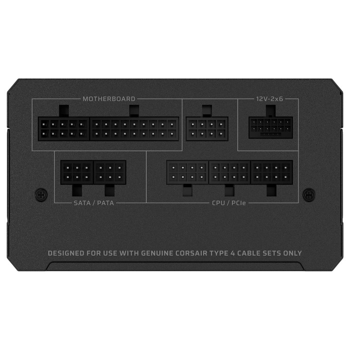 Corsair RM1000e Gold Noir (2025) Plus de 900 W Corsair Maroc