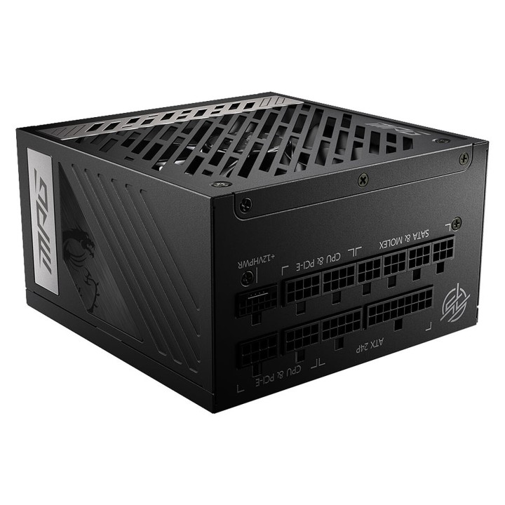 MSI MAG A1000G PCIE5 80PLUS Gold 1000W Plus de 900 W MSI Maroc